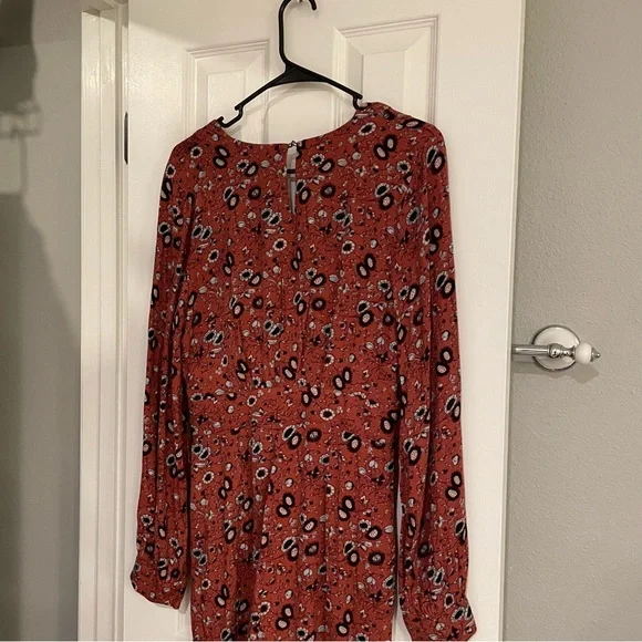 Free People Red Floral Jumpsuit - Picture 13 of 13
